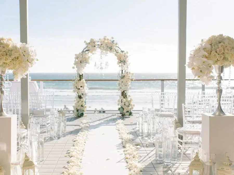 Malibu West Beach Club, a preferred venue catered by Rasoi Catering