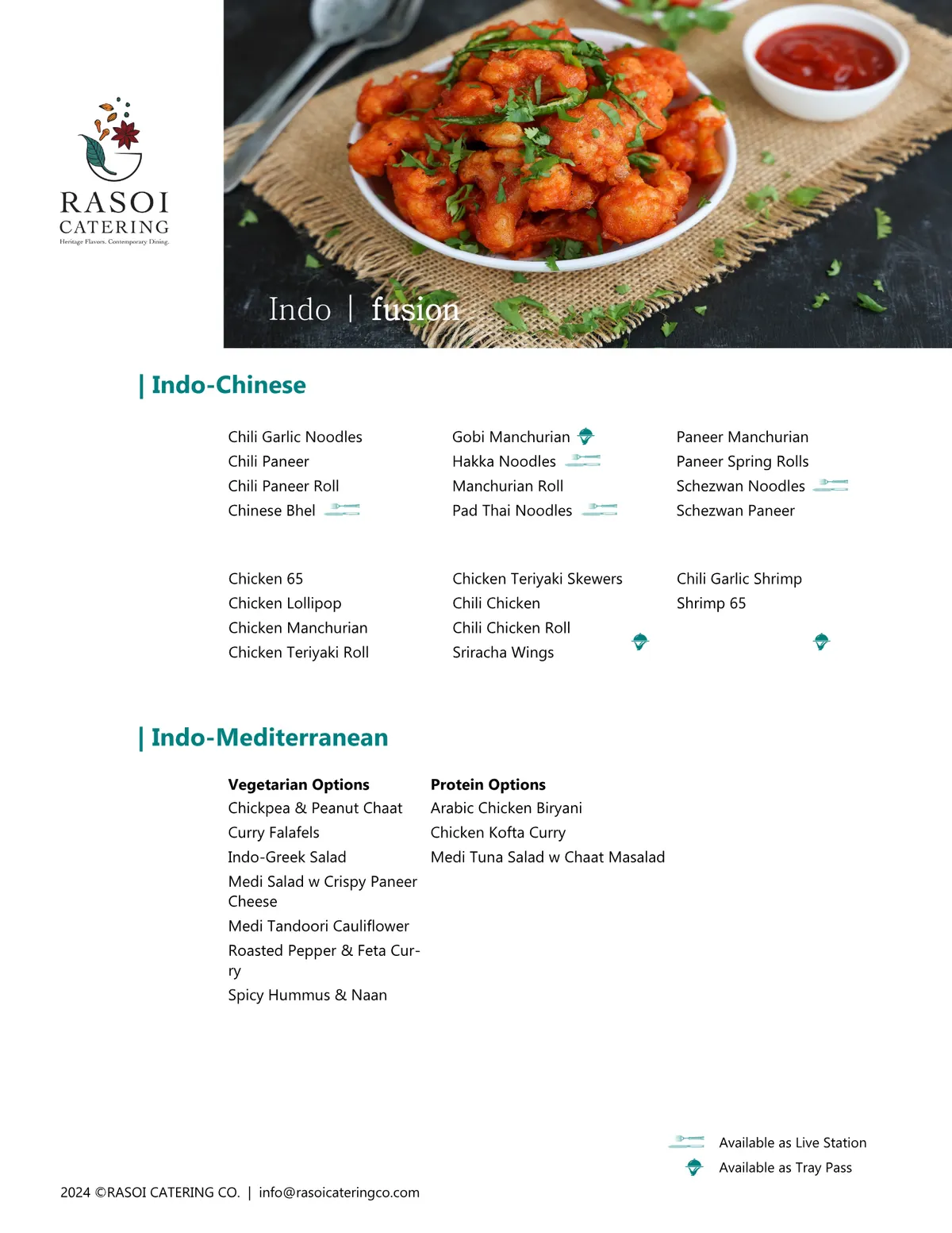 Fusion menu page 2